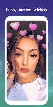 Bunny & Rabit Face camera - Motion Stickers screenshot 1