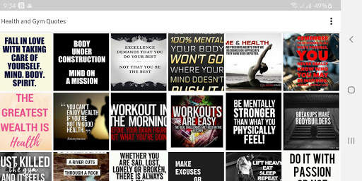 Health and Gym Quotes screenshot 6