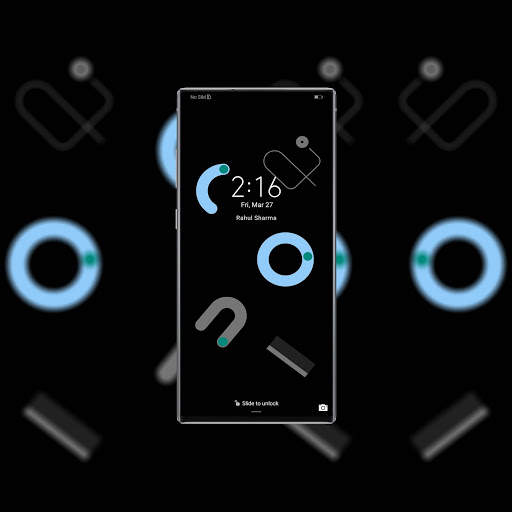 G-Pix Android-10 [Q Dark] EMUI 10 | EMUI 9.1 THEME скриншот 2