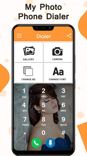 My Photo Phone Dialer - Photo Caller Screen Dialer screenshot 1