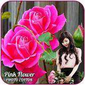 Pink Flowers Photo Frames 1.3