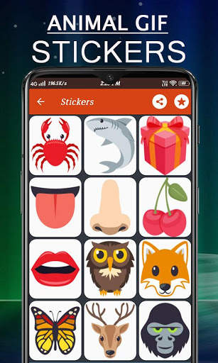 Animal Gif Stickers screenshot 10