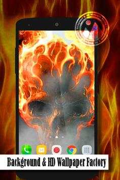 Skulls Live Wallpaper screenshot 1