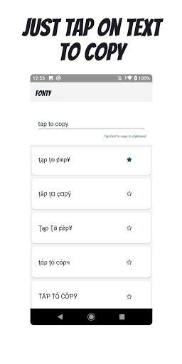 Fonty - stylish fonts for Instagram / WhatsApp screenshot 4