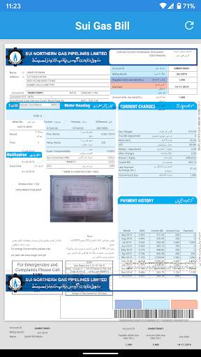 Bill Checker Online - Gas Bills screenshot 2