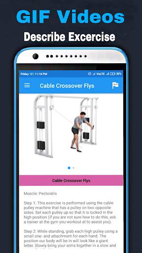 Gym Trainer - Workout Gym Trainer & Fitness Coach скриншот 5