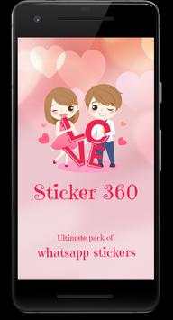 Sticker360 : Stickers for Whatsapp - WAStickerApps screenshot 1