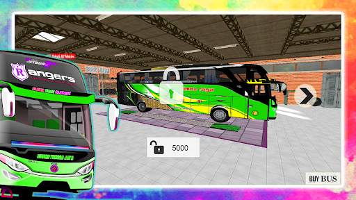 3D Bus Oleng Indonesia - 50 Livery HD dan SHD screenshot 6