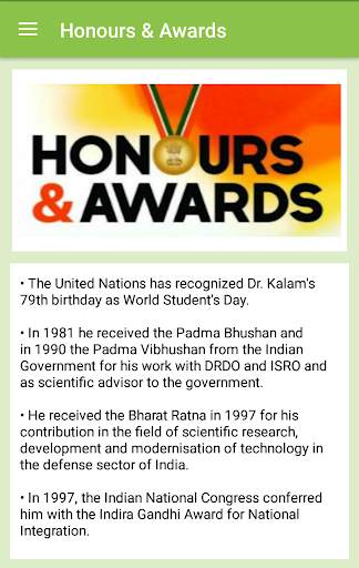 Dr APJ Abdul Kalam Biography screenshot 5