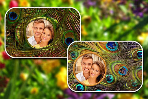 Peacock Feather Photo Frames screenshot 1