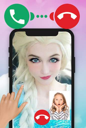 Call from Elssa Chat & video call Simulation screenshot 1