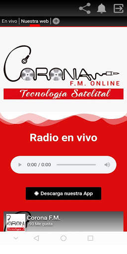Radio Corona FM Online स्क्रीनशॉट 2