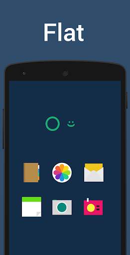 Minimal Geometric - Icon Pack 1 تصوير الشاشة