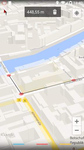 Maps Measure screenshot 1