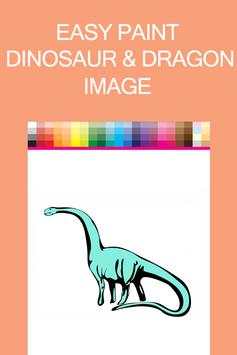 Dragon& Dinosaur Coloring Book screenshot 1
