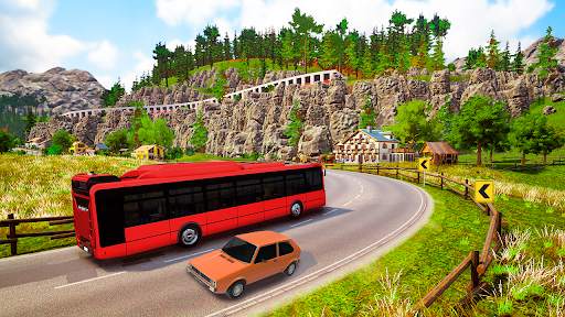 Hill Bus Simulator Bus Game 3D screenshot 3