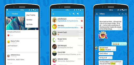 Free Hike Messenger GuideLine screenshot 1