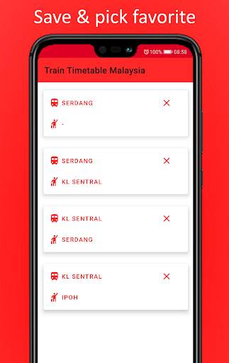 Train Time Malaysia KTM ETS screenshot 4
