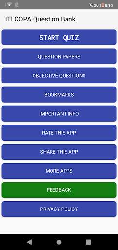 ITI Fitter Question App screenshot 1