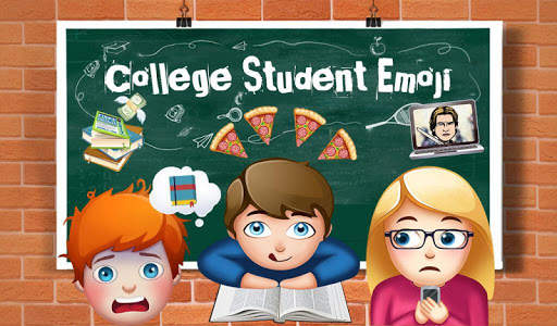 College Student Sticker for Facebook Messenger screenshot 4