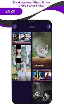 Breaking News Video Maker - News Photo Editor screenshot 6