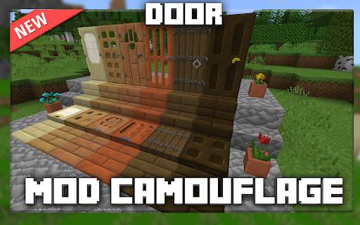 Mod Camouflage For Door Minecraft 2021 screenshot 3