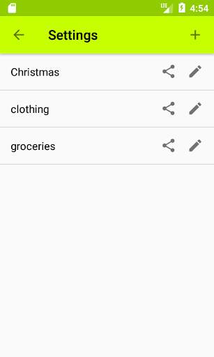 LimeCart - Shopping List screenshot 5