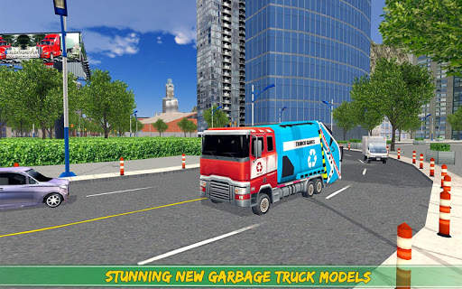 Garbage Truck Simulator PRO screenshot 1