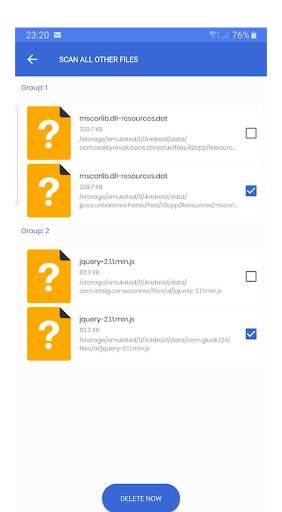 Duplicate File Remover and Cleaner, Fix duplicates 4 تصوير الشاشة