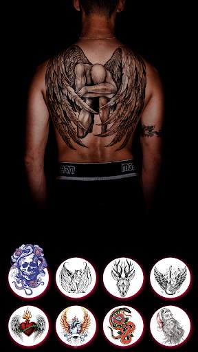 Tattoo my photo: tattoos for men- 3D tattoo design screenshot 10