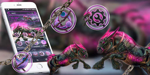 Abstract Horse Launcher Theme screenshot 3