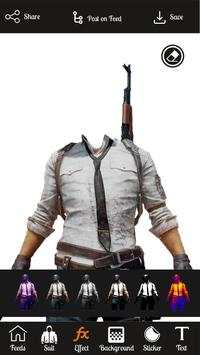 PUBG Photo Suit, Photo Editor & PUBG Stickers Free screenshot 3