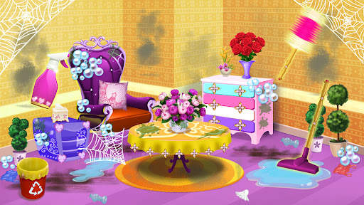 Princess Room Cleanup Washer screenshot 3