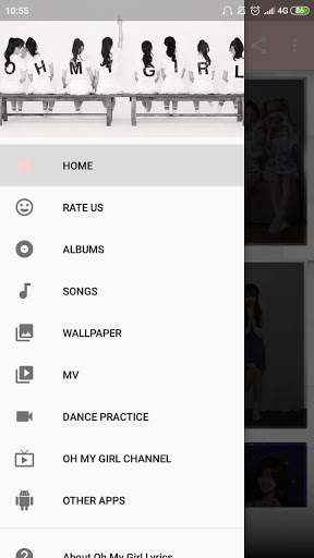Oh My Girl Lyrics (Offline) screenshot 1
