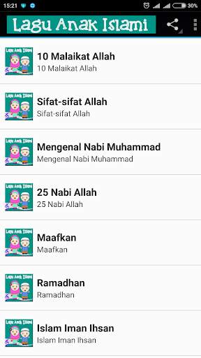 Lagu Anak Islami Terbaru screenshot 2