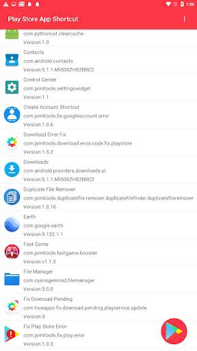 Play Store APP Shortcut screenshot 3