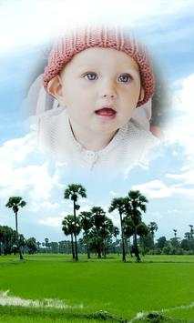 Features natural village photo frame application screenshot 6