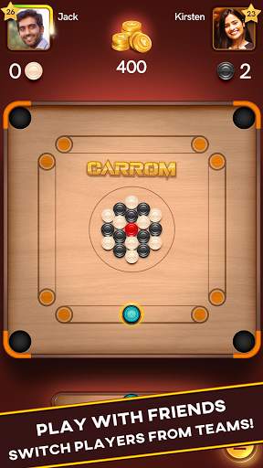 Carrom Queen - Best Online Carrom Disc Pool Game screenshot 4