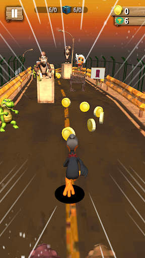 Cartoon Bird Runner: Circus स्क्रीनशॉट 7