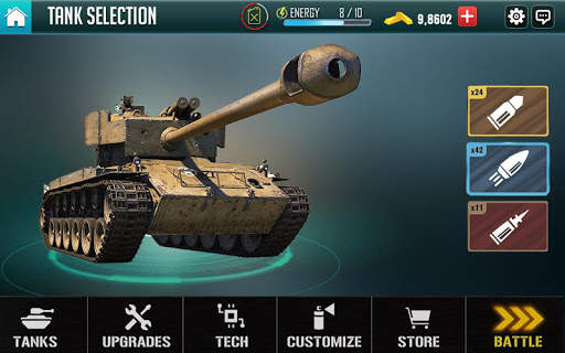 Tank Battle 3D-Army War Machines 3 تصوير الشاشة