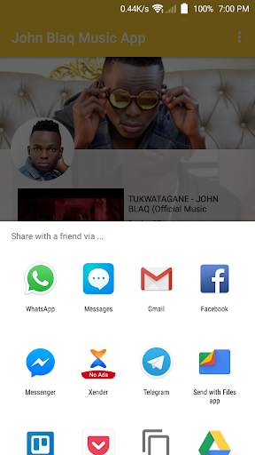 John Blaq Music App screenshot 3
