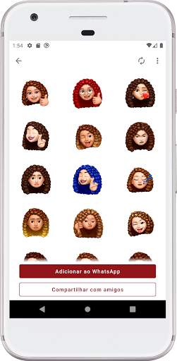 Emojis Stickers para WASticker screenshot 11