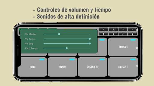 Percusión App: Octapad batería screenshot 3