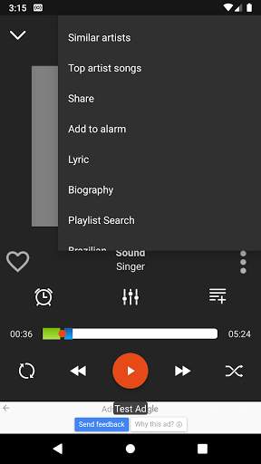 Music online screenshot 3