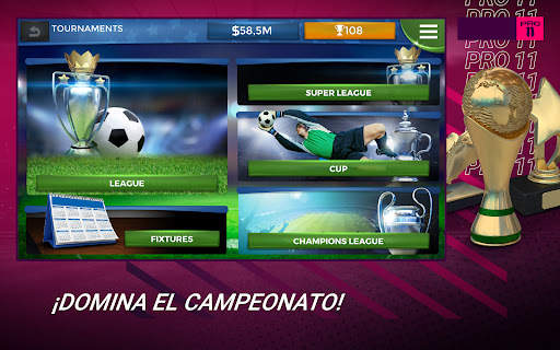 Pro 11 - Football Manager Game screenshot 10