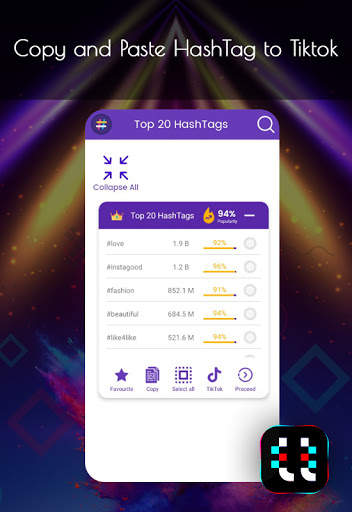 Hashtags for TikTok screenshot 2