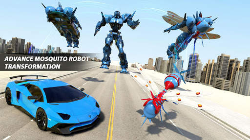 Mosquito Robot Transforming Games: Robot Car Game screenshot 6
