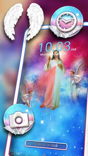 Jesus Blessing Launcher Theme screenshot 3