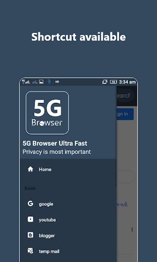 5G Browser Ultra Fast screenshot 5