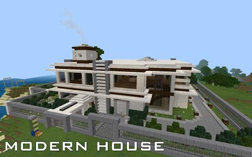 Modern House Map Minecraft screenshot 5